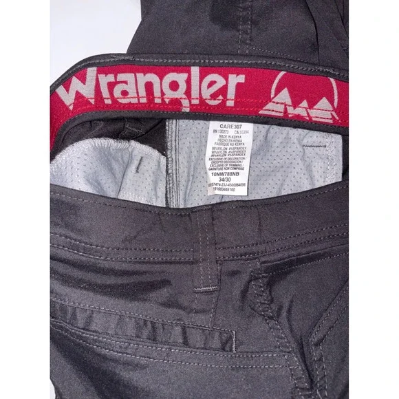 Mens Wrangler dress/active pants 34/30, Magellan 33w shorts, salt‎ life swim 34w - Picture 12 of 15